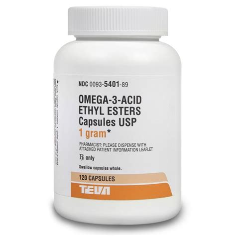 omega 3 acid ethyl esters generic